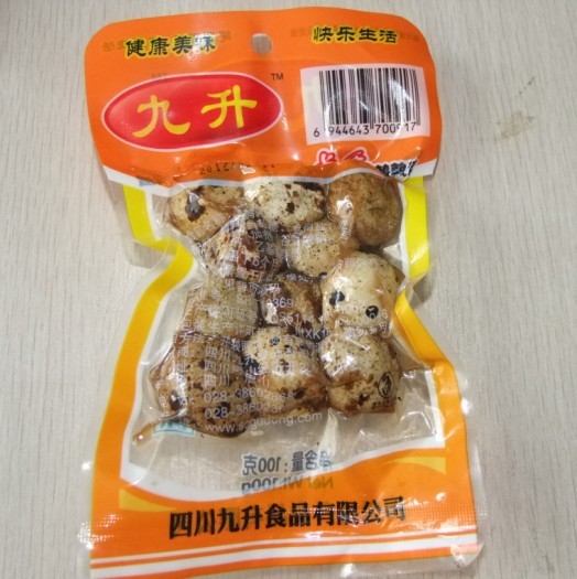 四川九升食品——鹵鵪鶉蛋(有殼)